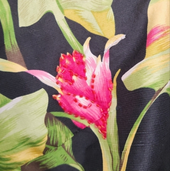 SilkLand Tropical beaded Jacket - Picture 10 of 13